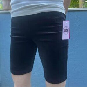 Juicy Couture Velour Velvet Biker  style Shorts